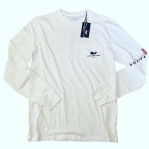 (𝗡𝗪𝗧) Vineyard Vines Texas Longsleeve T-Shirt